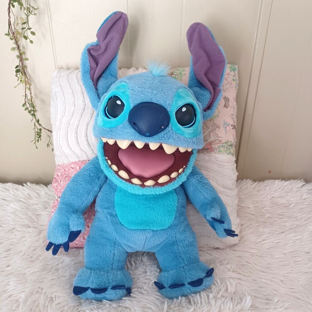 Disney Stitch Plush Animatronic Interactive Puppetronic Real FX Actions & Sounds